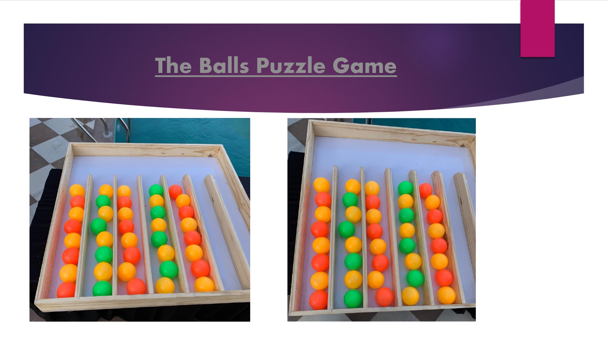 The Balls Puzzle Game - wooden carnival game rental India - Rajasthan Event Management